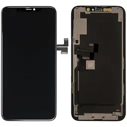 Дисплей iPhone 11 Pro чорний, OLED, OEM Soft, Huaxing