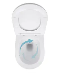 Набір Qtap Nest 4 в 1 підвісний унітаз Jay Ultra Quiet 520x360x320 + комплект інсталяції QT07335175W48201 - мініатюра 6