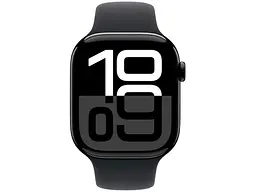 Смарт-годинник Apple Watch Series 10 GPS 46mm Jet Black Alu. Case w. Black Sport Band - M/L (MWWQ3) - мініатюра 2