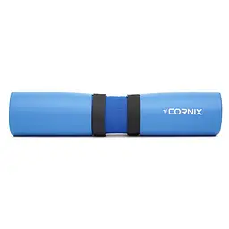 Накладка (бампер) на гриф Cornix Barbell Pad XR-0210 Blue - мініатюра 2