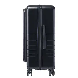 Валіза Semi Line 24 дюйми (M) T5964-3, ABS, з USB-зарядкою та відділенням для ноутбука, ручна поклажа, чорний - мініатюра 3