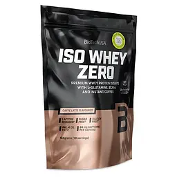 Сироватковий ізолят BioTech Iso Whey Zero, 454 грам - Лате