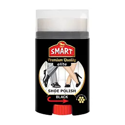 Крем для взуття Smart Shoes Elite Чорний 60 мл (8697422822673)