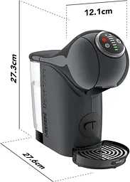 Кавоварка капсульна Dolce Gusto Genio S Plus 0.8л темно-сірий Krups teh0026162 - мініатюра 7