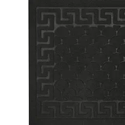 Килимок придверний Eco Fabric Луска без кромки чорний 40 х 60 см (4060-001) - мініатюра 6