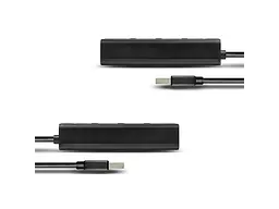 USB-хаб AXAGON HUE-S2BP Black - мініатюра 3