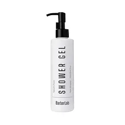 Гель для душу для чоловіків зі сріблом та молочною кислотою Nature's Power BarberLab 250 мл