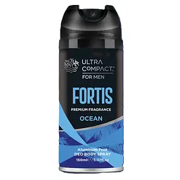 Дезодорант-спрей Ultra Compact Fortis чоловічий 150 мл