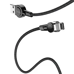 USB Cable Hoco S8 Magnetic Lightning Black 1m - мініатюра 10