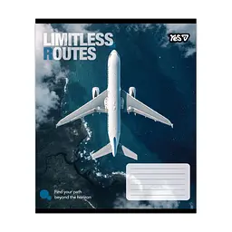 Зошит Yes Limitless routes А5 48 аркушів, лінія (769041), в асортименті - мініатюра 5
