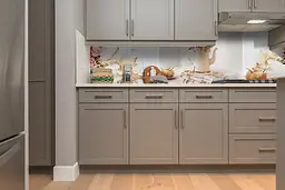 Кухонний фартух Груші для кухні наклейка ПВХ Троянди Натюрморт Рожевий 60х300 см Happy Pocket Z180466 - мініатюра 5