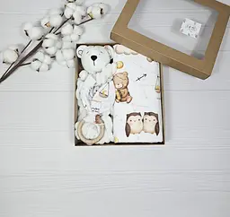 Пелюшка з комфортером A.L.Babybox Зодіак Молочний (NA 24320223)