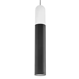 Світильник стельовий Brille підвісний для спальні BL-466S/1*10W BK LED - мініатюра 3