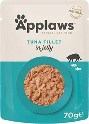 Вологий корм для котів у желі Applaws Tuna in Jelly тунець 70 г