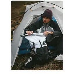 Рюкзак туристичний Naturehike CNK2300016, 30+5 л, коричневий - мініатюра 4