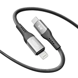 Кабель для заряджання та обміну даними Yoki YK-SO15 SOLID Series 30W 3A/10V 2 м Чорний - мініатюра 3