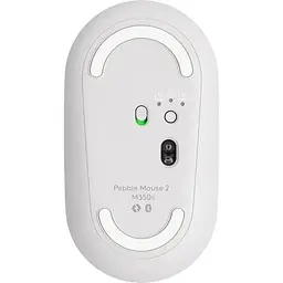 Миша бездротова Logitech Pebble Mouse 2 M350s (910-007013) біла - мініатюра 6