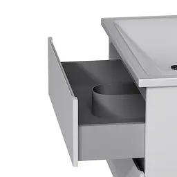 Тумба підвісна AM.PM X - Joy 80 см білий глянець з умивальником (M85-FHX0802-WC0802WG38) - мініатюра 7