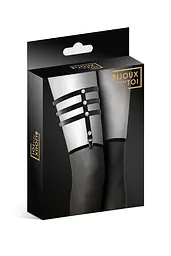 Гартер на ногу Bijoux Pour Toi - 3 THONGS Black Bijoux Pour Toi SO2219 100720 - мініатюра 3
