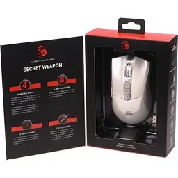 Комп'ютерна мишка A4Tech Bloody R90 Plus Wireless Greyish White (4711421001731) - мініатюра 10