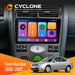 Штатна магнітола Ford Mondeo 2000-2007 Cyclone C9-001 2x32 CPL Cyclone (НФ-00003298)