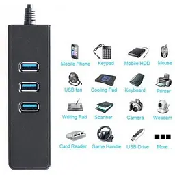 Концентратор Dynamode USB 3.0 Type-A - RJ45 Gigabit Lan 3*USB 3.0 (USB3.0-Type-A-RJ45-HUB3) - мініатюра 8