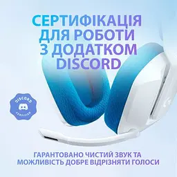 Гарнітура Logitech G335 White (981-001018) - мініатюра 9