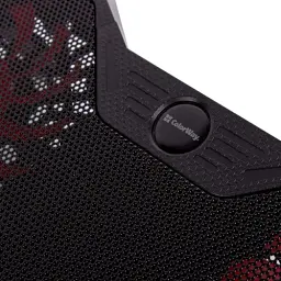 Підставка для ноутбука до 17" ColorWay Game Pro S4, Black, 4x8 см вентилятори, регулювання нахилу, синє LED підсвічування, 2xUSB, 433х376х40 мм, 970 г (CW-CGPS4) - мініатюра 6