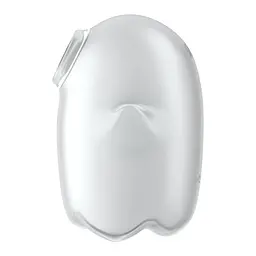 Вакуумний кліторальний стимулятор із вібрацією Satisfyer Glowing Ghost White Satisfyer SX0544 99363 - мініатюра 2