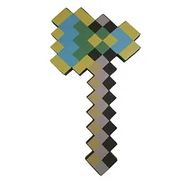Іграшка Алмазно-золота сокира Майнкрафт (Minecraft) Оригінал - мініатюра 1