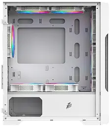 Корпус 1stPlayer T3-WH-4F1-W FRGB White - мініатюра 5