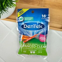 Міжзубні щітки DenTek для стандартних проміжків (2.2-3.8 мм) 16 шт