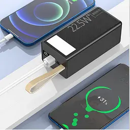 Мобільна зарядка UNITECH U86A 50000mAh 22.5W зі швидкою зарядкою ∙ Портативний акумулятор Power Bank UNITECH U86A 50000mAh - мініатюра 6