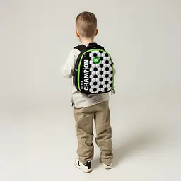 Рюкзак дитячий YES K-33 Little Champion 25х20х9 см Різнокольоровий (550021) - мініатюра 10