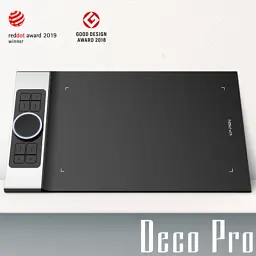 Графічний планшет XP-Pen Deco Pro Black (Deco Pro M) - мініатюра 5