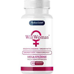 Дієтична добавка Medica-Group Win Woman Diet Supplement для стимуляції жіночого оргазму 60 капсул