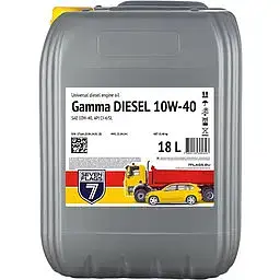 Олива моторна 7Flags Gamma Diesel 10W-40 API CI-4/SL 18 л (185120)