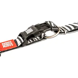 Нашийник для собак Max & Molly Smart ID Collar Zebra S 28-45x2 см - мініатюра 3