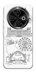 TPU чохол Demsky Kharkiv spirit для TECNO Spark 30C