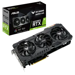 Відеокарта GeForce RTX 3060 Ti 8GB Asus TUF Gaming V2 OC (TUF-RTX3060TI-O8G-V2-GAMING) Б/В - мініатюра 2