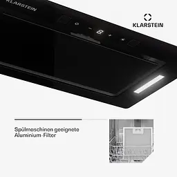 Кухонна витяжка Klarstein Hektor 52 Eco 466 м³/год (10045327) - мініатюра 4