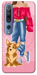 Чохол Demsky Girl and corgi для Xiaomi Mi 10 / Mi 10 Pro