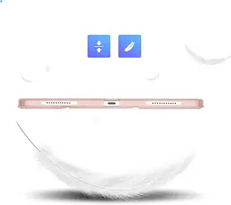 Чохол-книжка BeCover Tri Fold Hard для Apple iPad Air 13" M2 2024 Рожевий (711724) - мініатюра 5