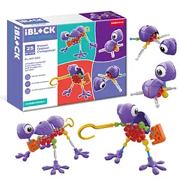 Інтелектуальний конструктор-головоломка Iblock Create&play фігурка істоти, 25 деталей (PL-921-320)