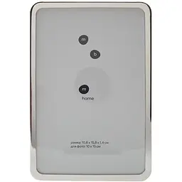Рамка для фото MBM Home Лаконічність 10х15 см срібна (PH-15 S SILVER)