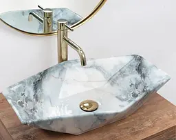Умивальник Rea Vegas 37x57 granit shiny (REA-U5602) - мініатюра 3