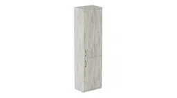 Пенал Анжело Ferrum-decor на 5 полиць із 2 дверима 1900x500x380 ДСП Бетон 16 мм (FRD-104959)