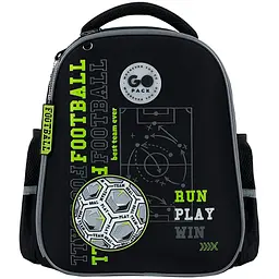 Рюкзак GoPack Education 165S Football Fan Чорно-сірий (GO26-165S-4) - мініатюра 3