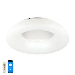 Люстра стельова LED Levistella 797MX6018AP (580), 80W, три режими світла, пульт, сучасний стиль