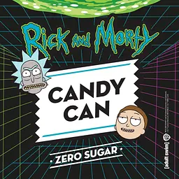 Газований напій Candy Can Rick and Morty Purple Potion Sugar Free зі смаком винограду 330 мл - мініатюра 7